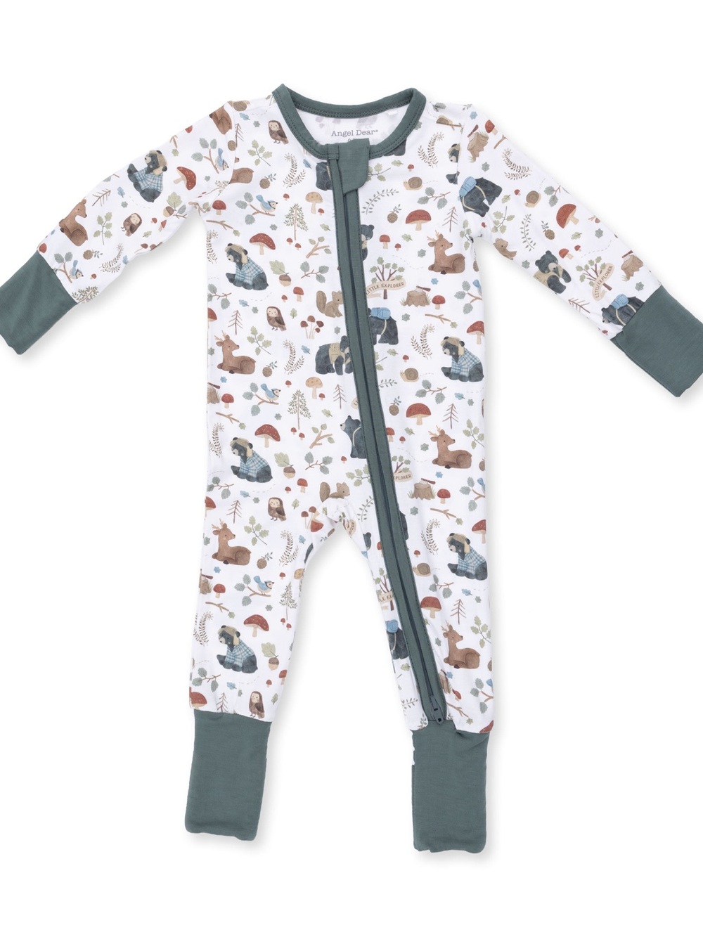 Angel Dear Woodland Bears Deer Convertible Romper 0-3 3-6 6-12 12-18 18-24 month
